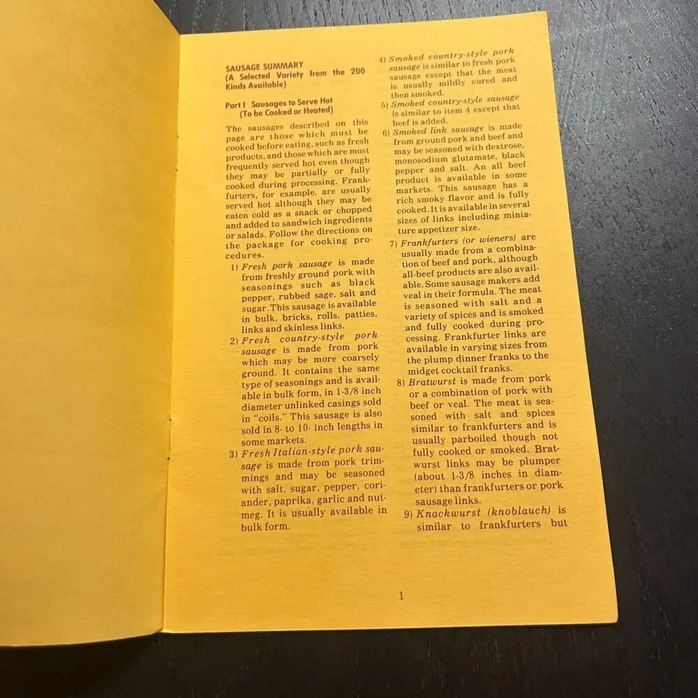 Tour The Wonderful World of Sausage Student Workbook